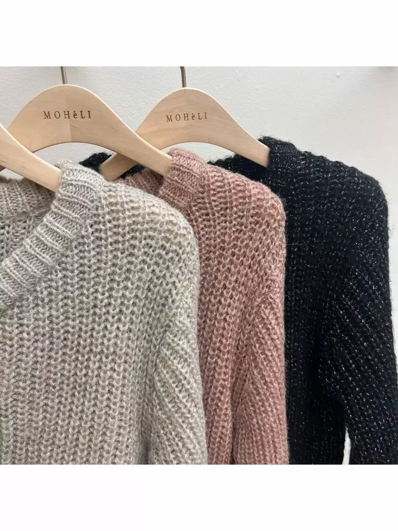 Moheli - Korean Women Fashion - #vintageinspired - Twinkle Cardigan - 7