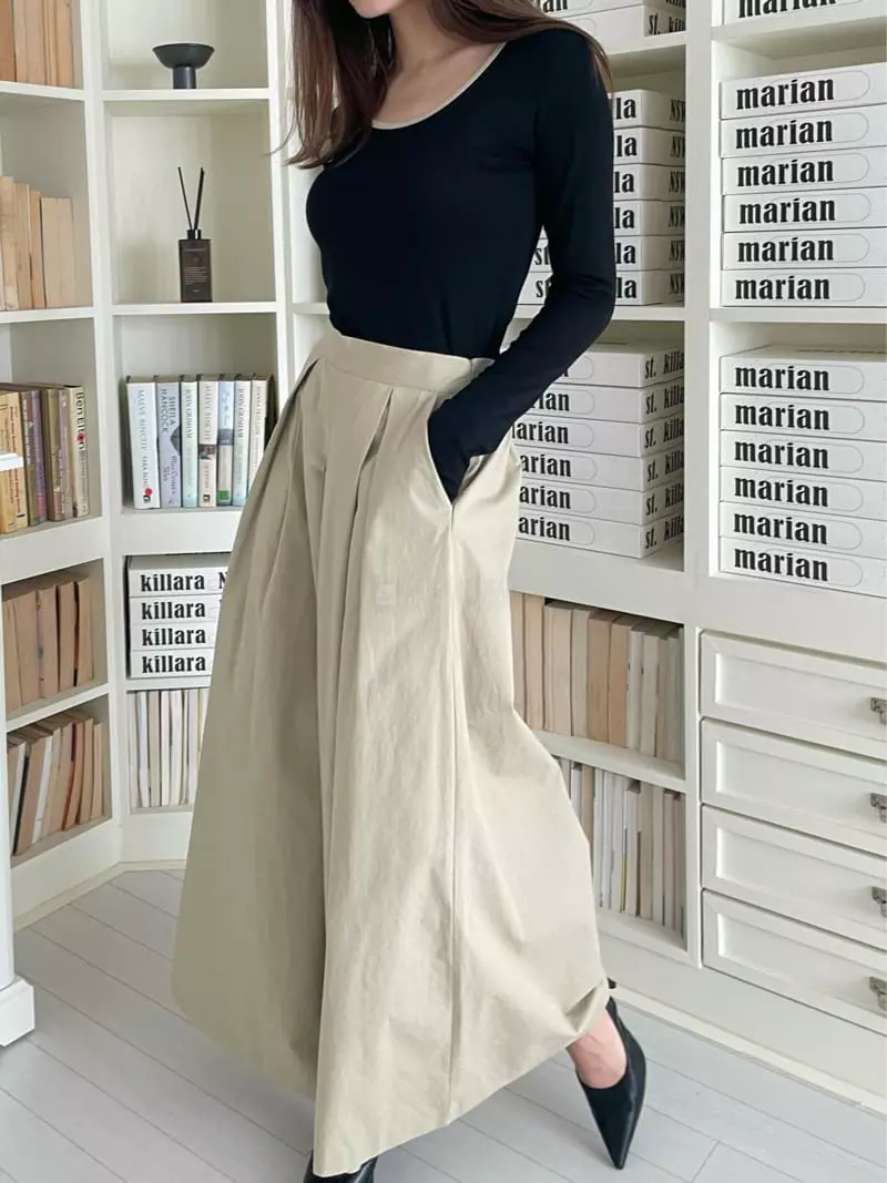 Moheli - Korean Women Fashion - #womensfashion - Pintuck Pants