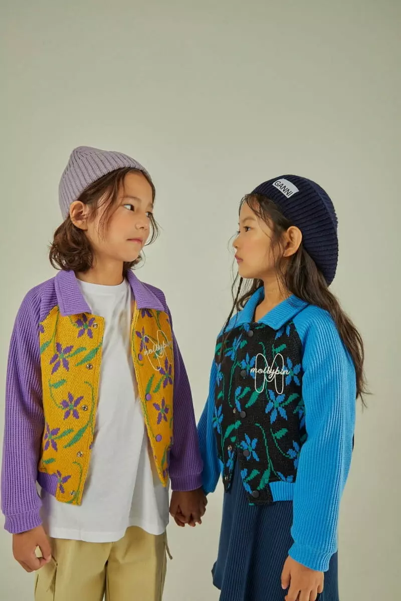 Mollybin - Korean Children Fashion - #childofig - Flower Color Jacket - 2
