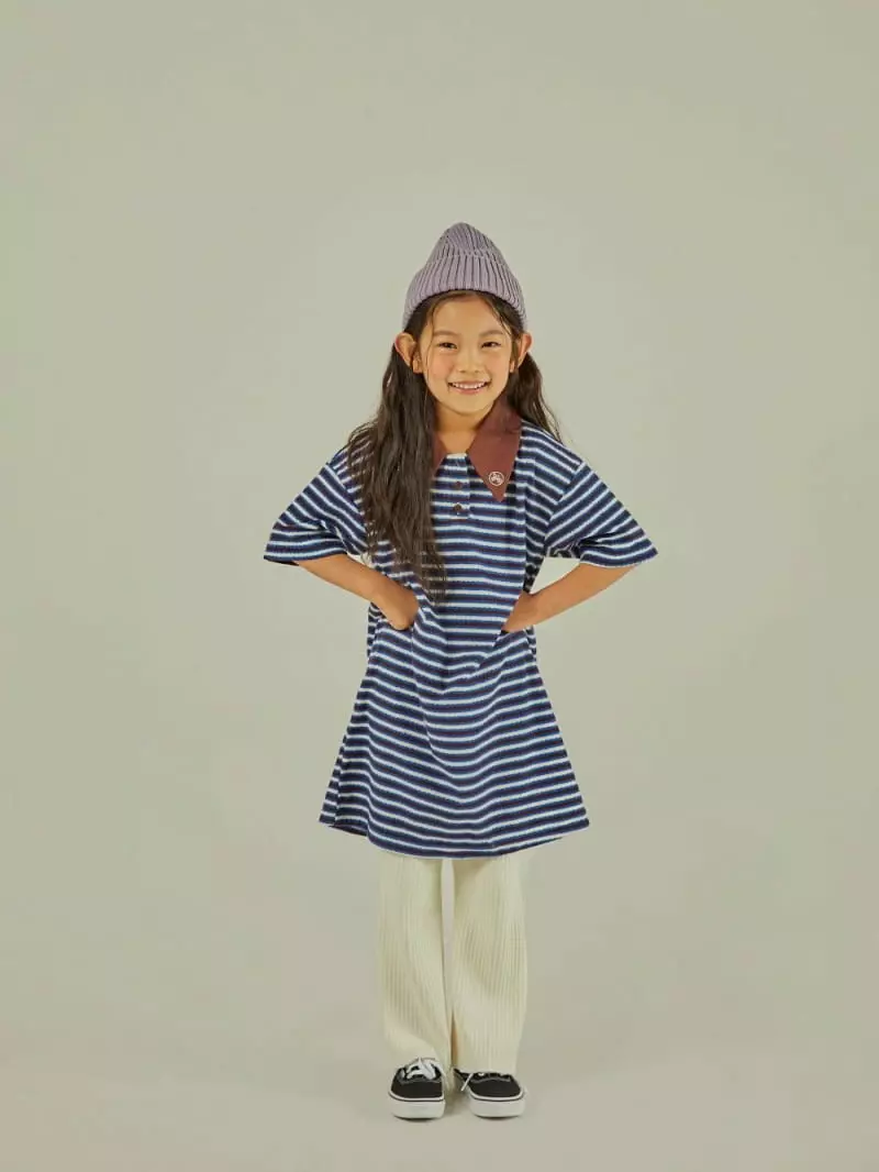 Mollybin - Korean Children Fashion - #childrensboutique - Molly Collar One-piece - 9