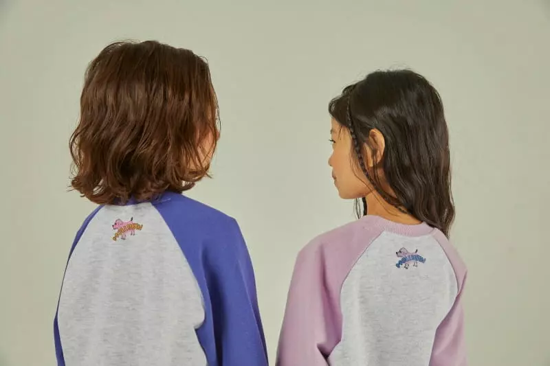 Mollybin - Korean Children Fashion - #designkidswear - Dog Raglan Sweatshirt - 7