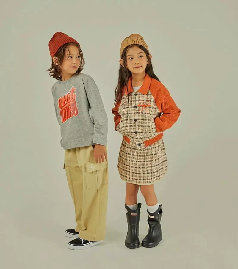 Mollybin - Korean Children Fashion - #designkidswear - Twid Skirt - 3