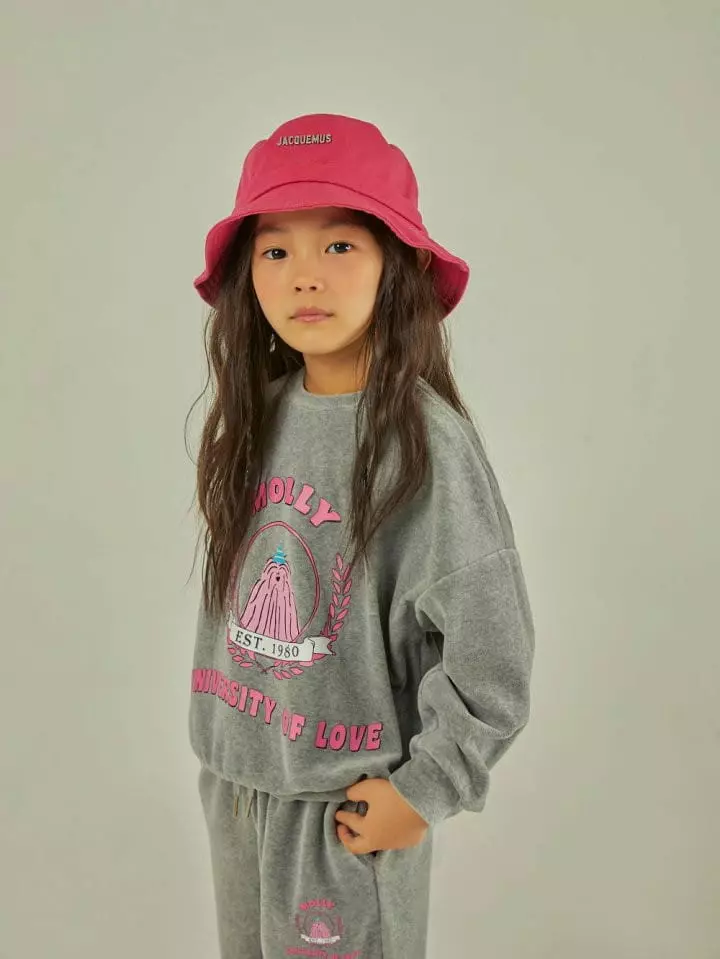 Mollybin - Korean Children Fashion - #kidzfashiontrend - Dog Velvet Pants - 2