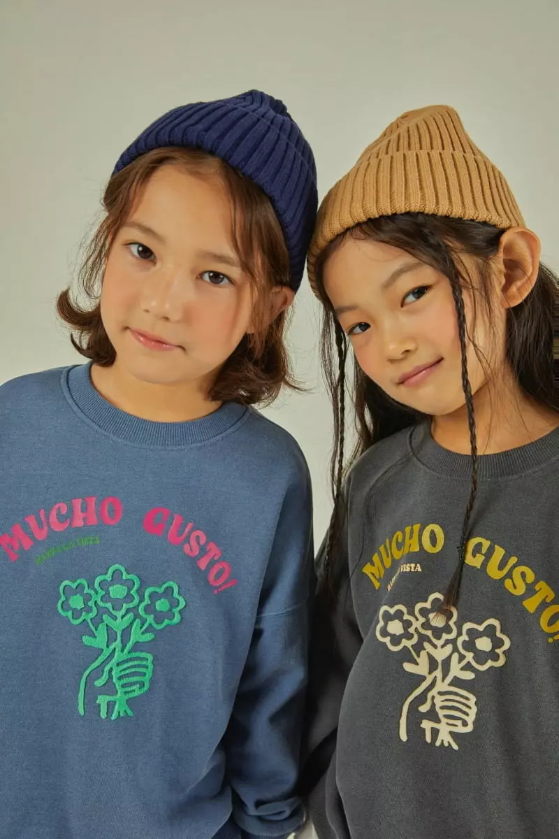 Mollybin - Korean Children Fashion - #littlefashionista - Mucho Pigment Sweatshirt - 2