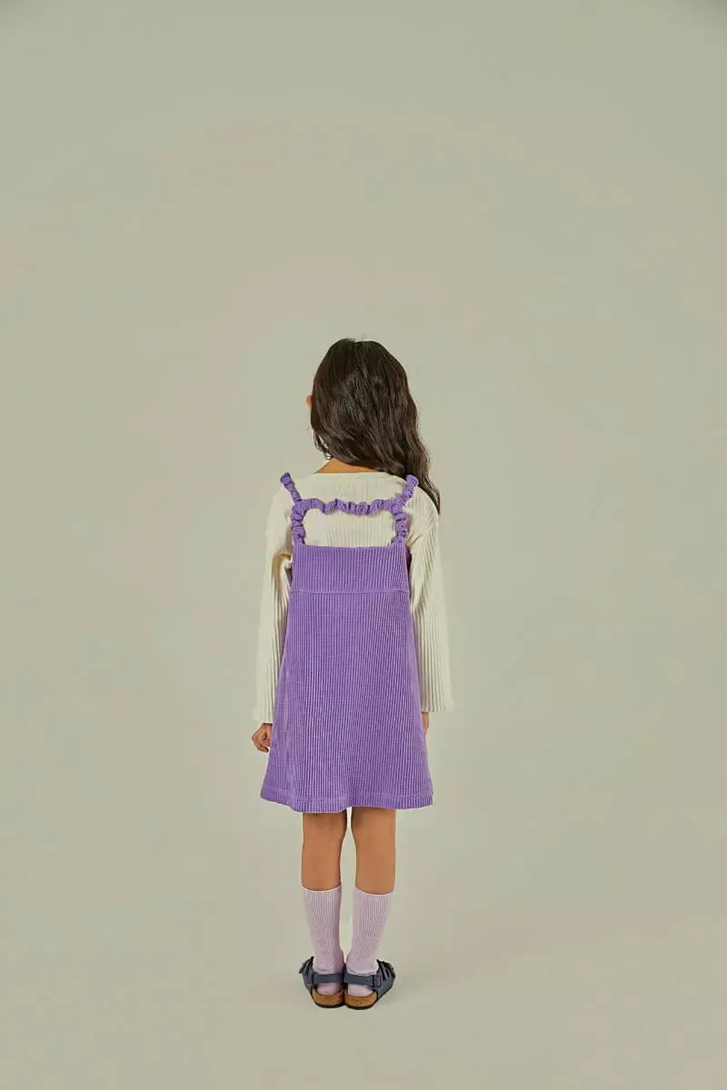 Mollybin - Korean Children Fashion - #littlefashionista - Dog Scrunch One-piece - 4