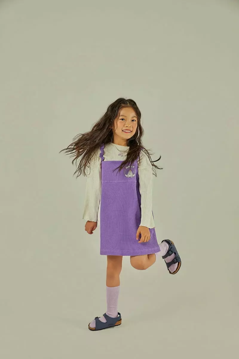 Mollybin - Korean Children Fashion - #minifashionista - Dog Scrunch One-piece - 5