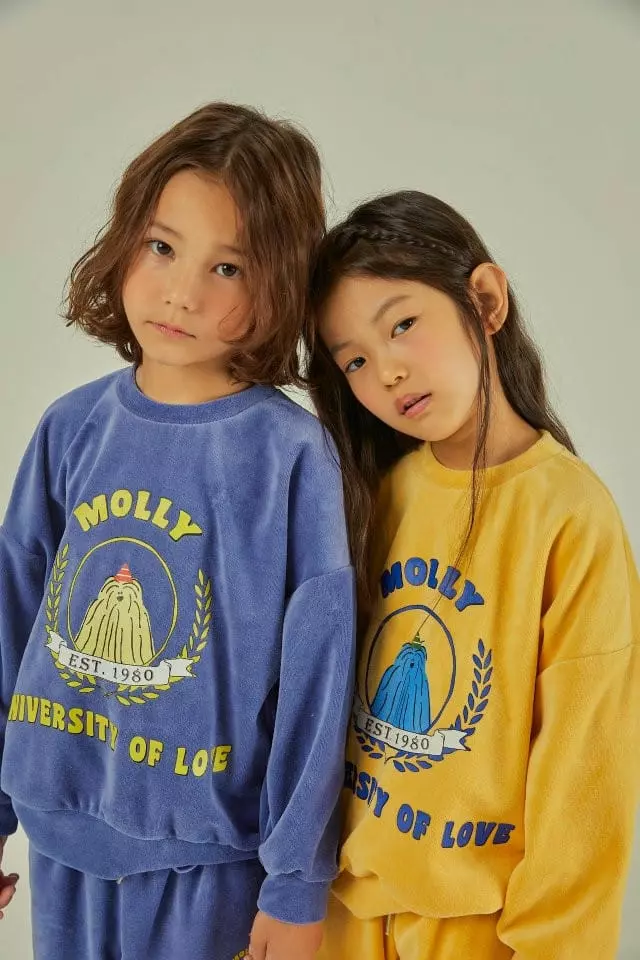 Mollybin - Korean Children Fashion - #stylishchildhood - Dog Velvet Pants - 10