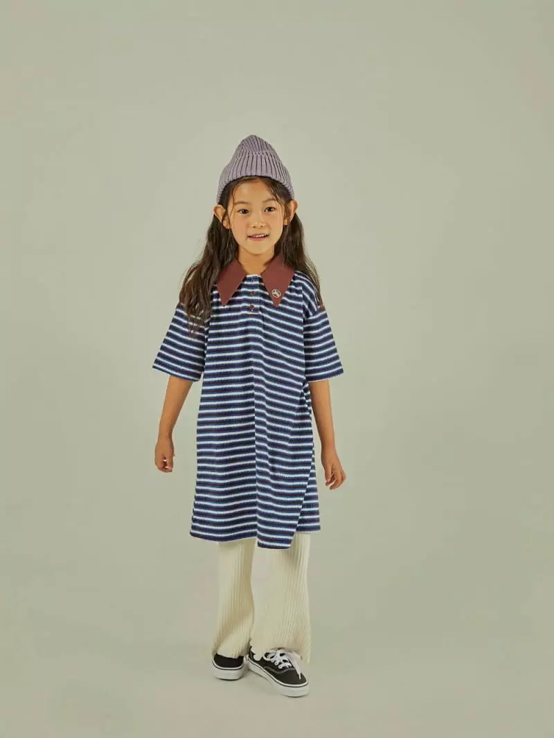 Mollybin - Korean Children Fashion - #stylishchildhood - Molly Collar One-piece - 7