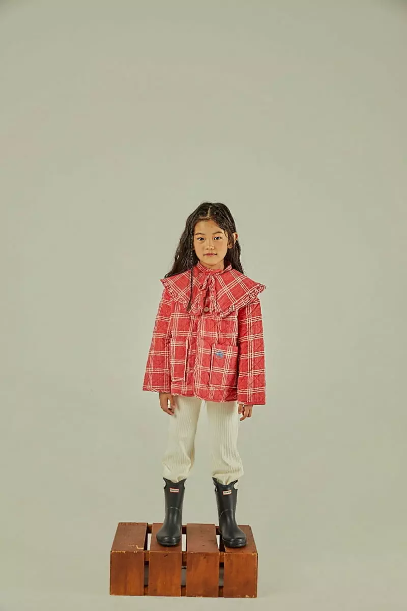 Mollybin - Korean Children Fashion - #todddlerfashion - Molly Collar Quilting Jacket - 11