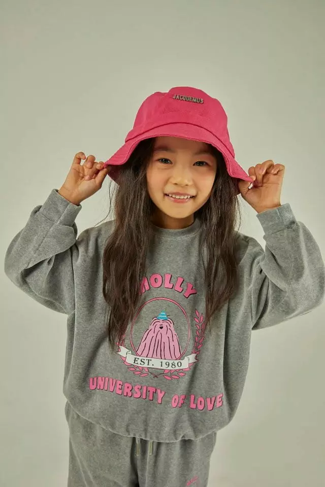 Mollybin - Korean Children Fashion - #todddlerfashion - Dog Velvet Pants - 8