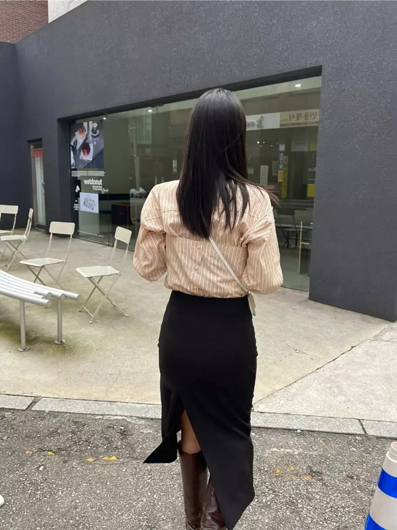 Moment - Korean Women Fashion - #momslook - Ant Unbal Skirt - 7