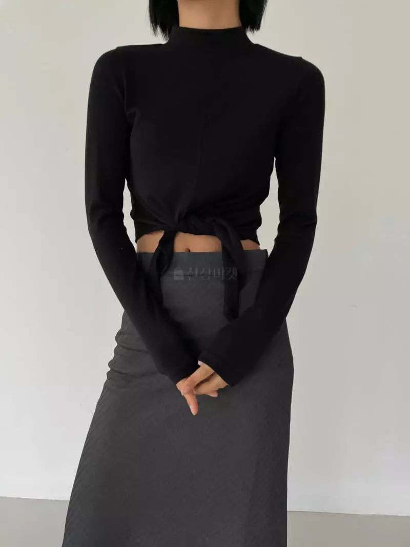 Moment - Korean Women Fashion - #womensfashion - Sig Twist Tee - 4