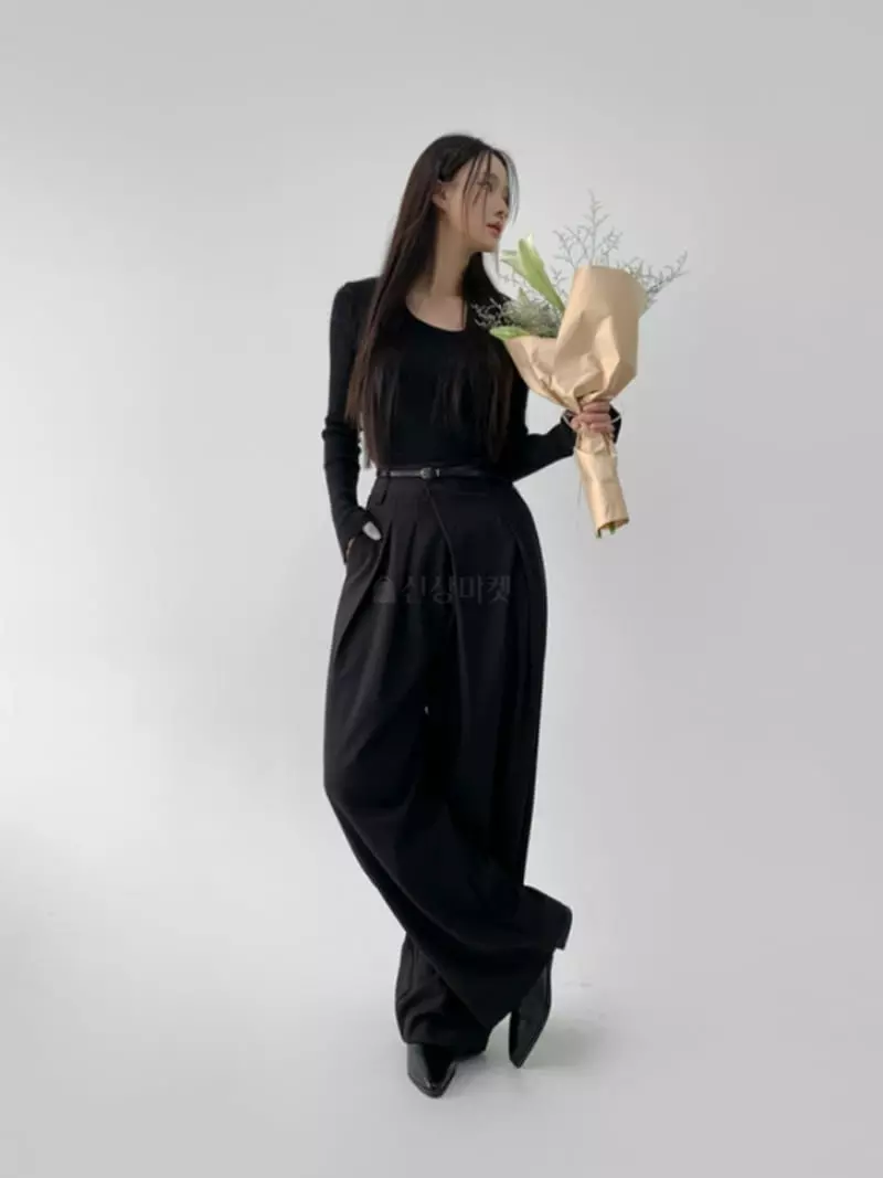 Moment - Korean Women Fashion - #momslook - Betty Pants