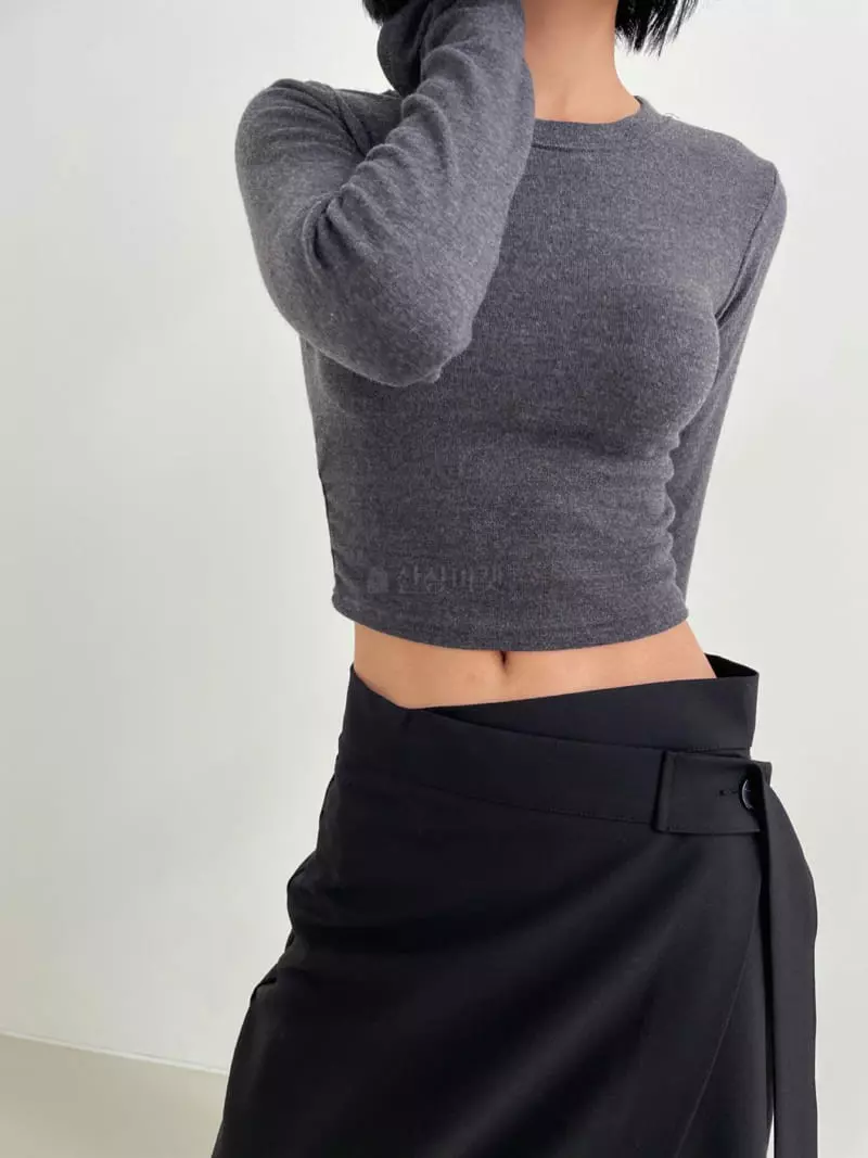 Moment - Korean Women Fashion - #momslook - Bale Tee - 7