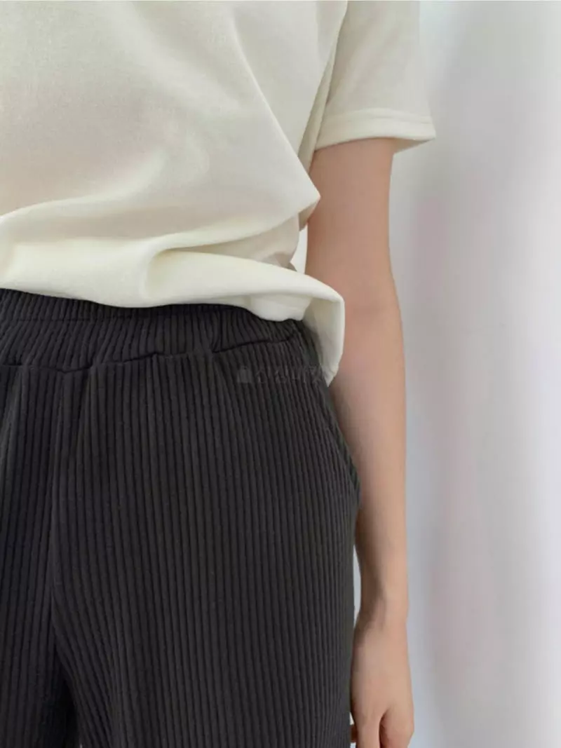 Moment - Korean Women Fashion - #pursuepretty - Forming Banding Pants - 8