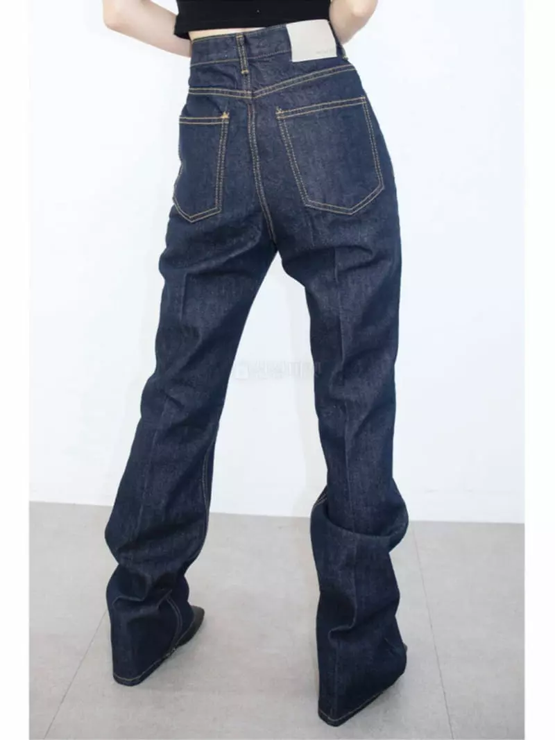 Moment - Korean Women Fashion - #restrostyle - Non Pad Jeans - 12