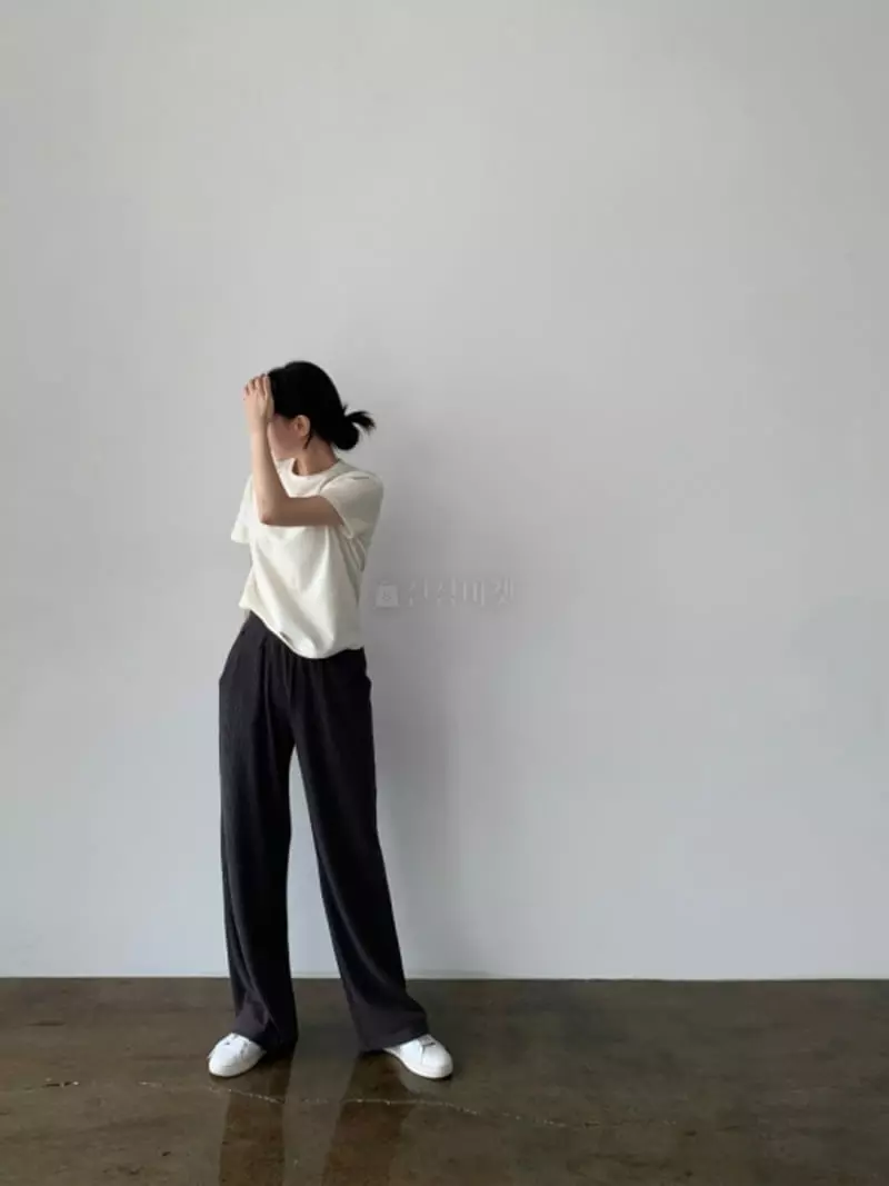 Moment - Korean Women Fashion - #romanticstyle - Forming Banding Pants - 10