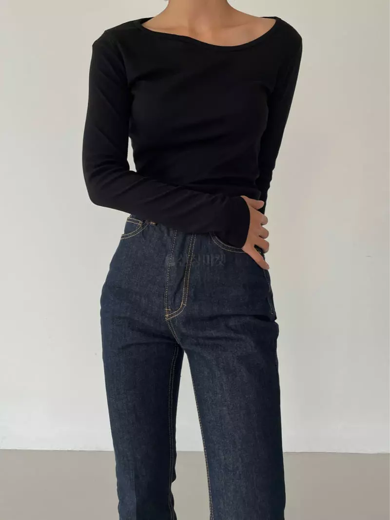 Moment - Korean Women Fashion - #shopsmall - Way Tee - 4