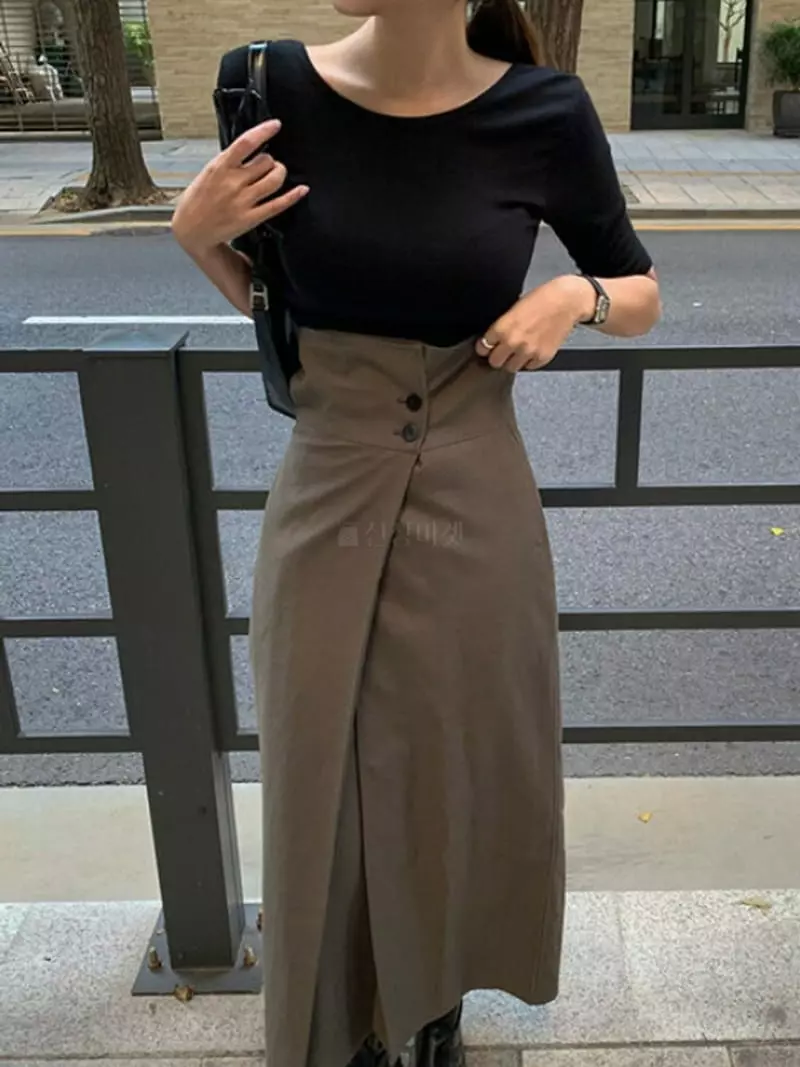 Moment - Korean Women Fashion - #thatsdarling - Another Tee - 2