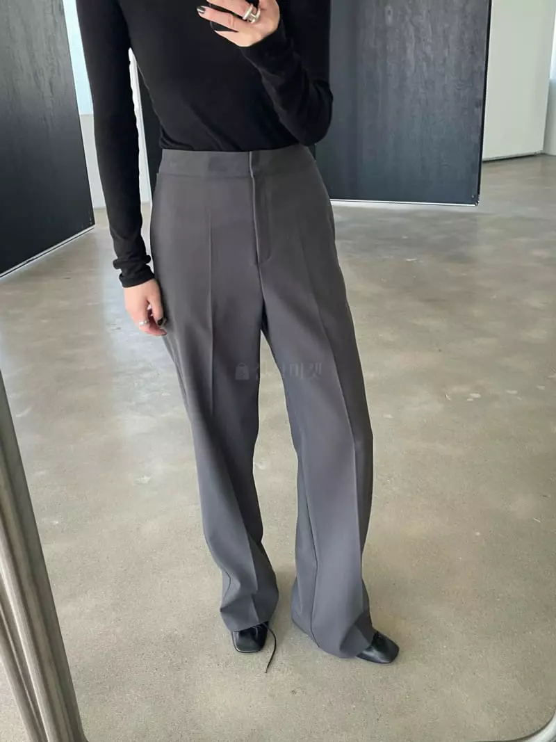 Moment - Korean Women Fashion - #thelittlethings - Cover Slit Pants - 8