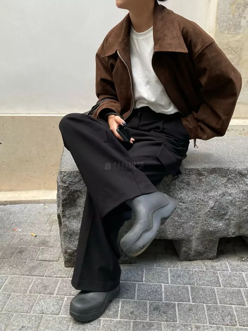 Moment - Korean Women Fashion - #vintageinspired - Pound Jumper - 4