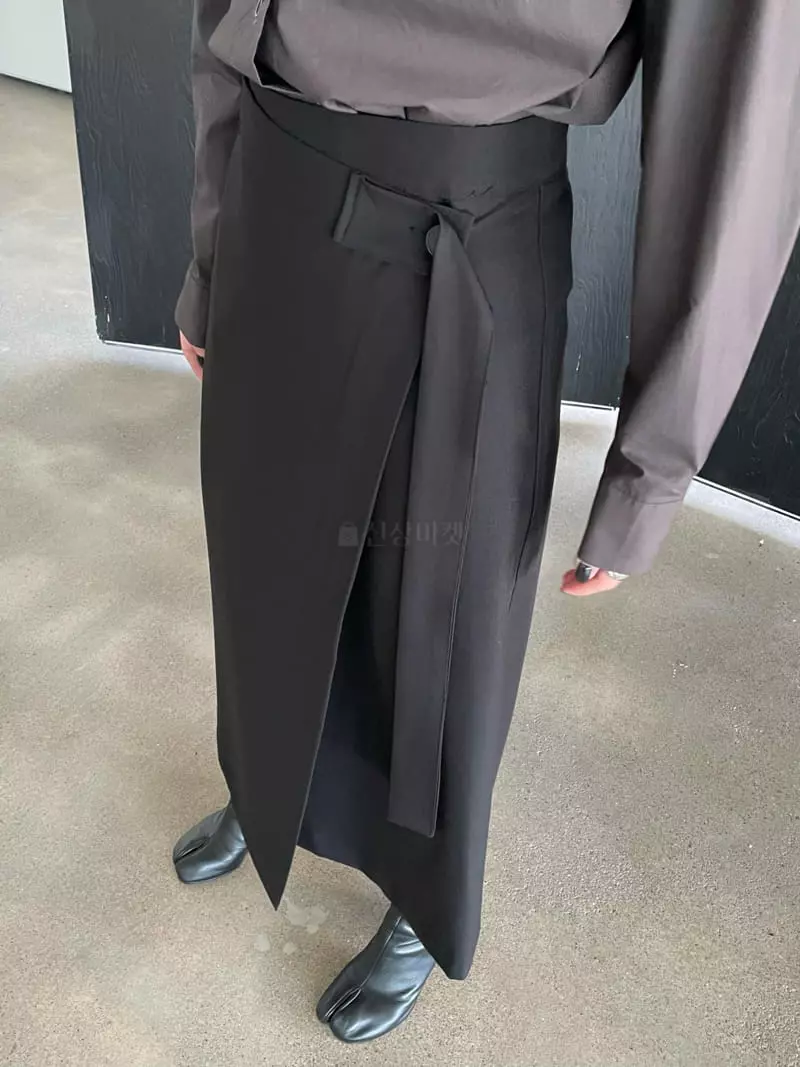 Moment - Korean Women Fashion - #womensfashion - Feed Wrap Skirt - 5