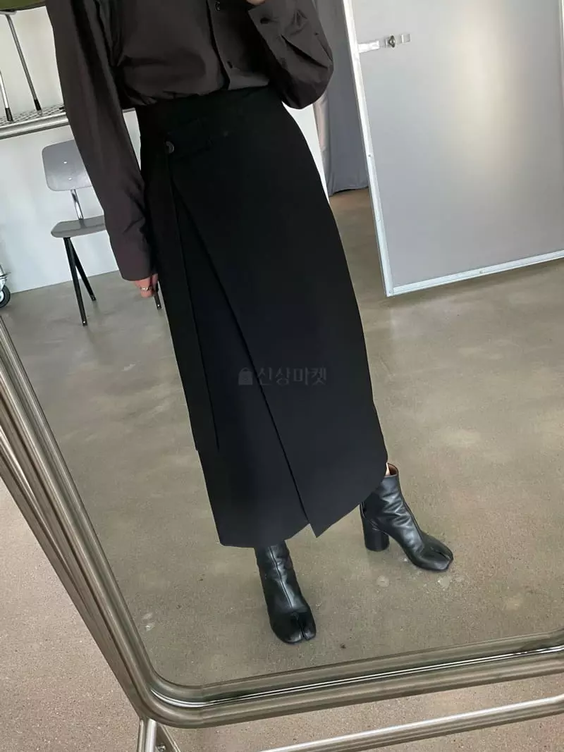Moment - Korean Women Fashion - #womensfashion - Feed Wrap Skirt - 7
