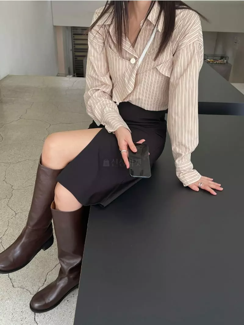 Moment - Korean Women Fashion - #womensfashion - Ant Unbal Skirt - 8