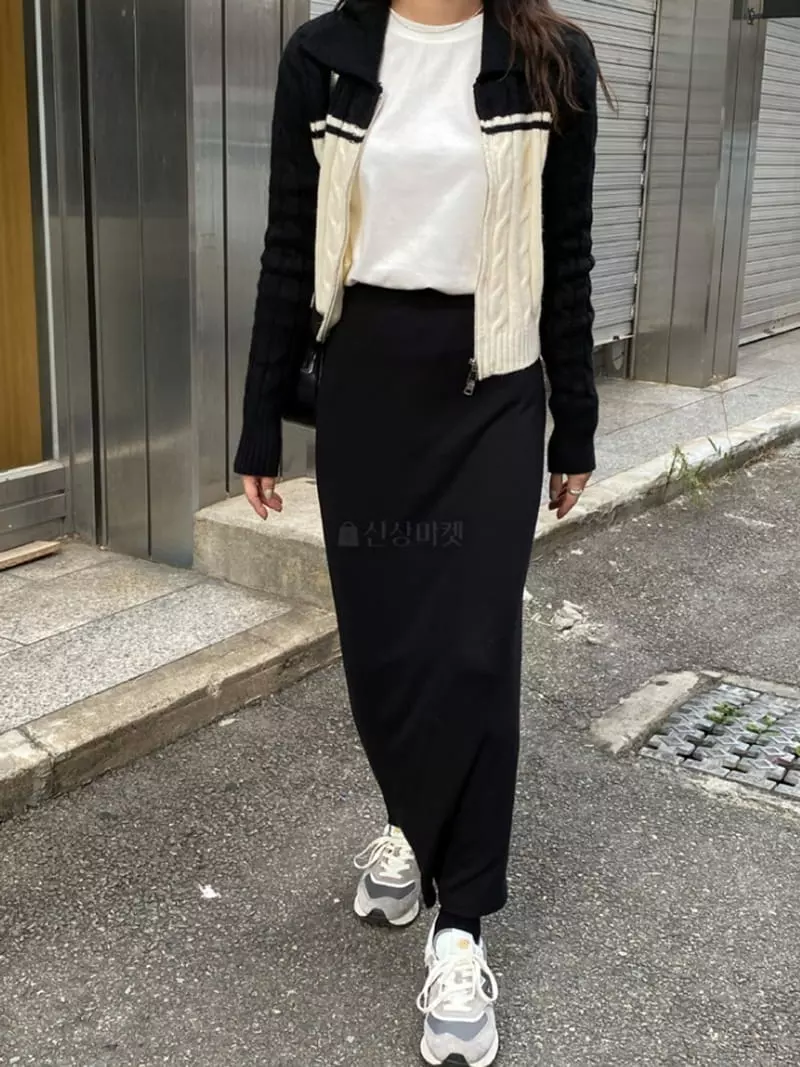 Moment - Korean Women Fashion - #womensfashion - Loni Long Skirt