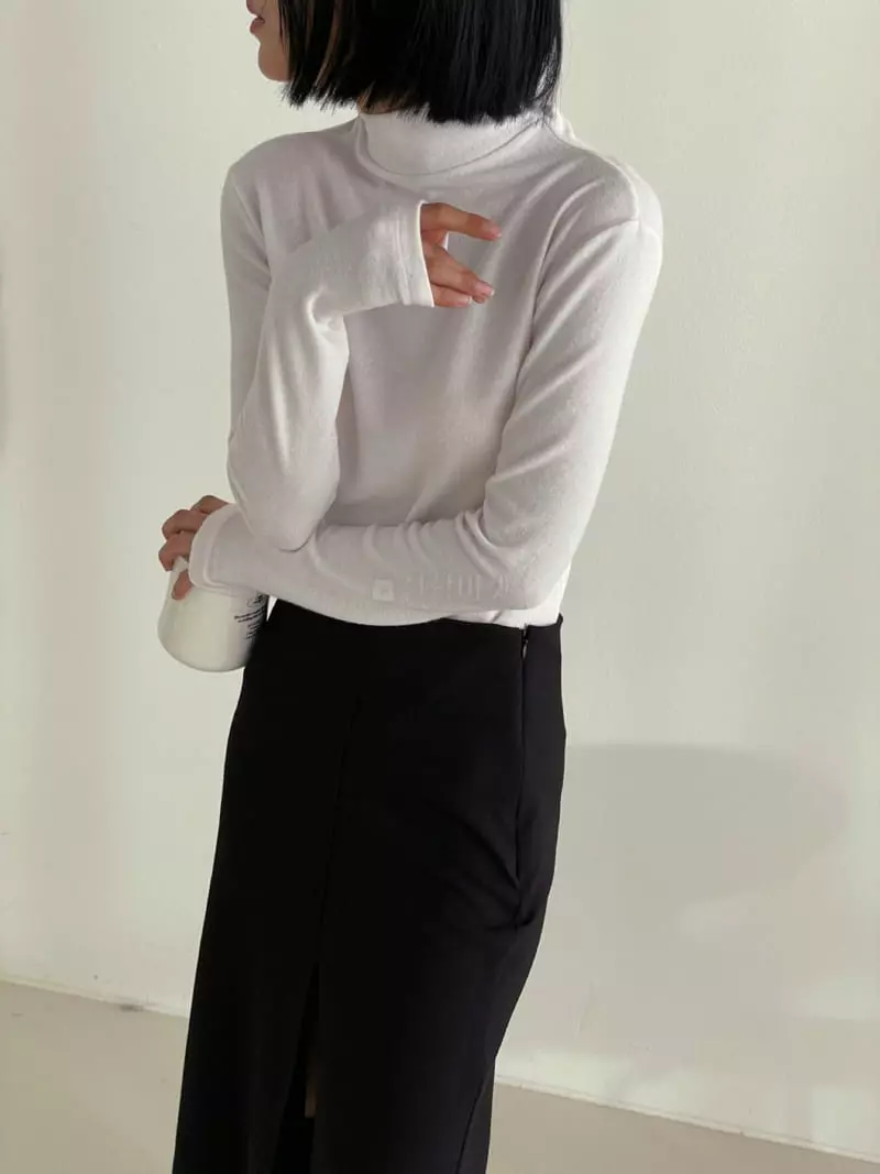 Moment - Korean Women Fashion - #womensfashion - Rain Turtleneck Tee - 12