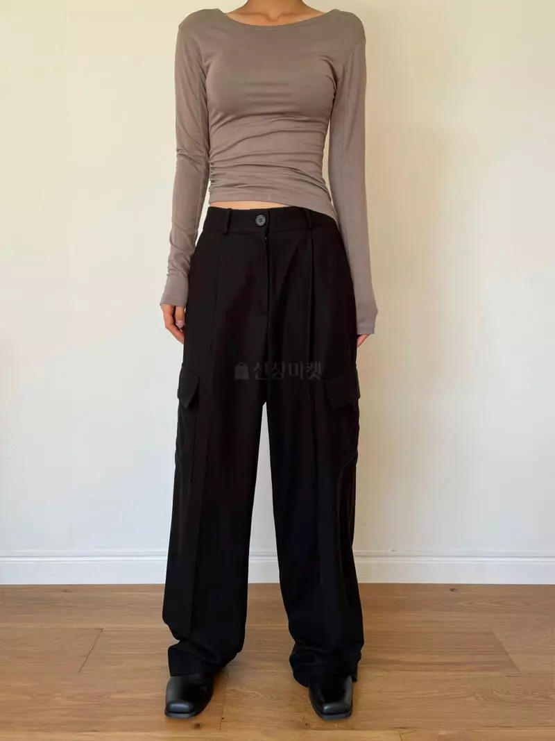 Moment - Korean Women Fashion - #womensfashion - Need Slit Tee - 3