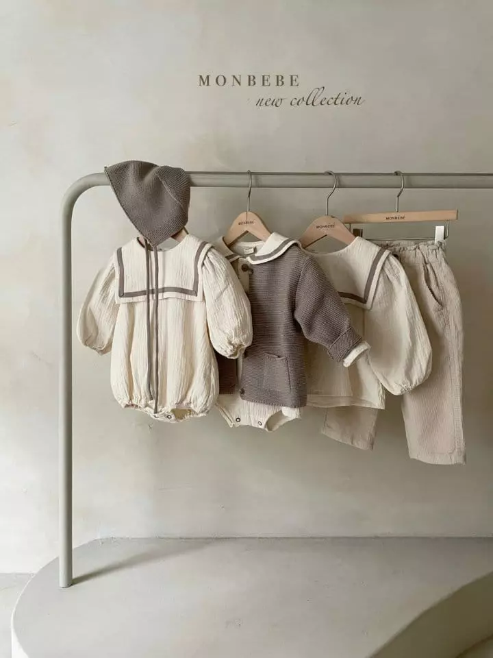 Monbebe - Korean Baby Fashion - #babyclothing - Sailor Girl Bodyusit - 7