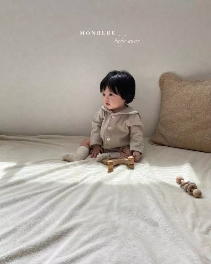 Monbebe - Korean Baby Fashion - #babygirlfashion - Sailor Bodysuit - 12