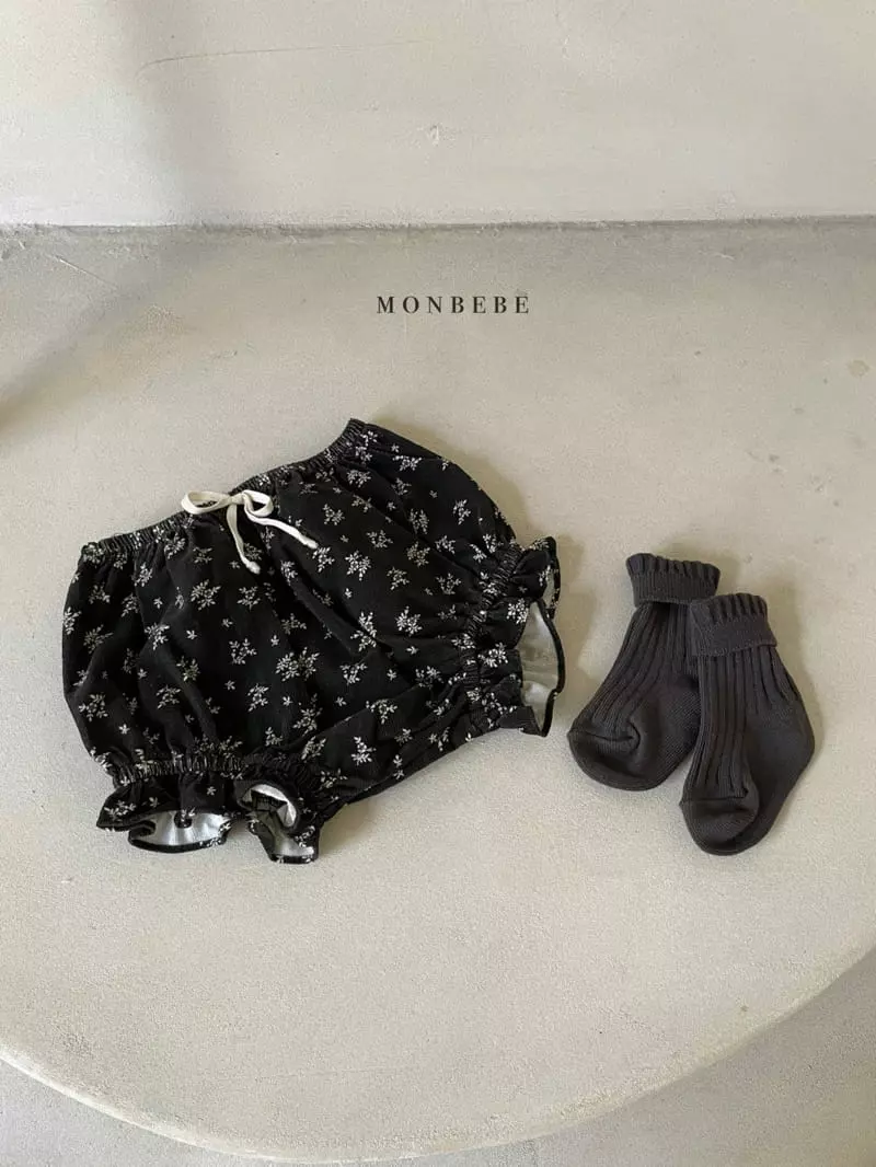 Monbebe - Korean Baby Fashion - #babyootd - Flower Frill Bloomer - 7