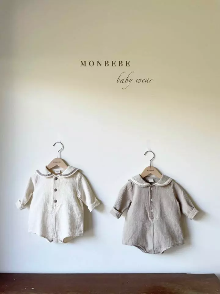 Monbebe - Korean Baby Fashion - #babyoutfit - Sailor Bodysuit