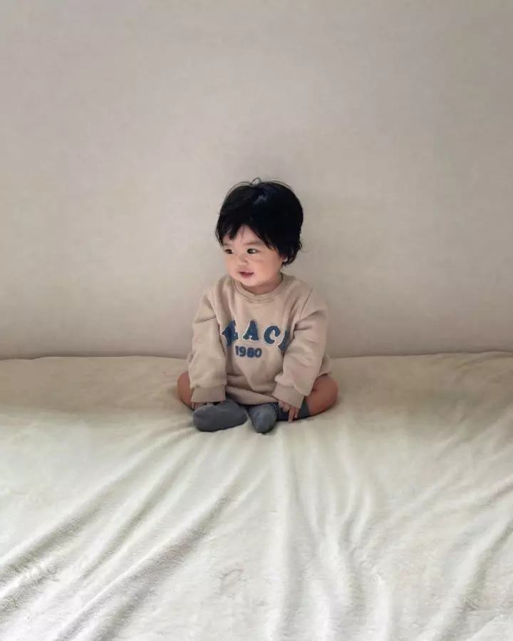 Monbebe - Korean Baby Fashion - #babyoutfit - Peace Bodysuit - 10