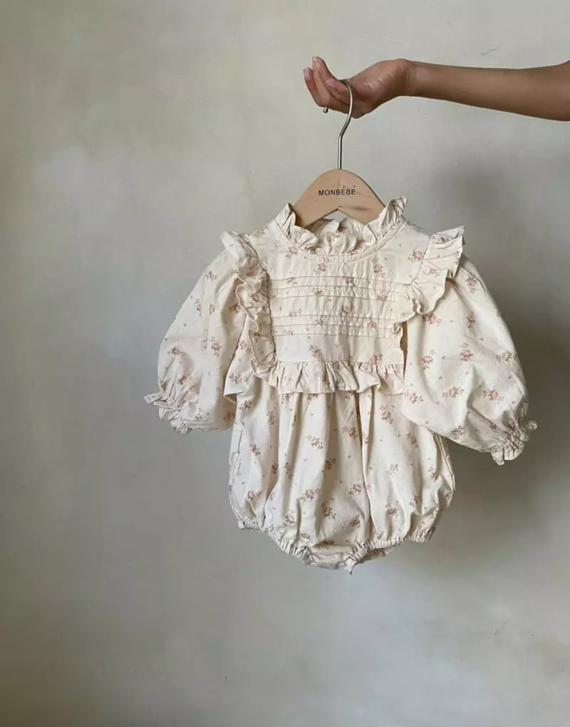 Monbebe - Korean Baby Fashion - #babyoutfit - Anne Bodysuit - 3