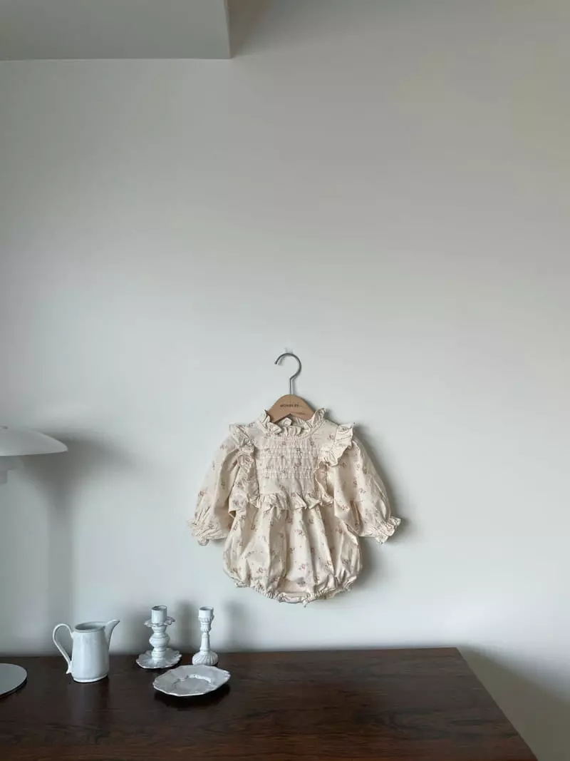Monbebe - Korean Baby Fashion - #babyoutfit - Anne Bodysuit - 4