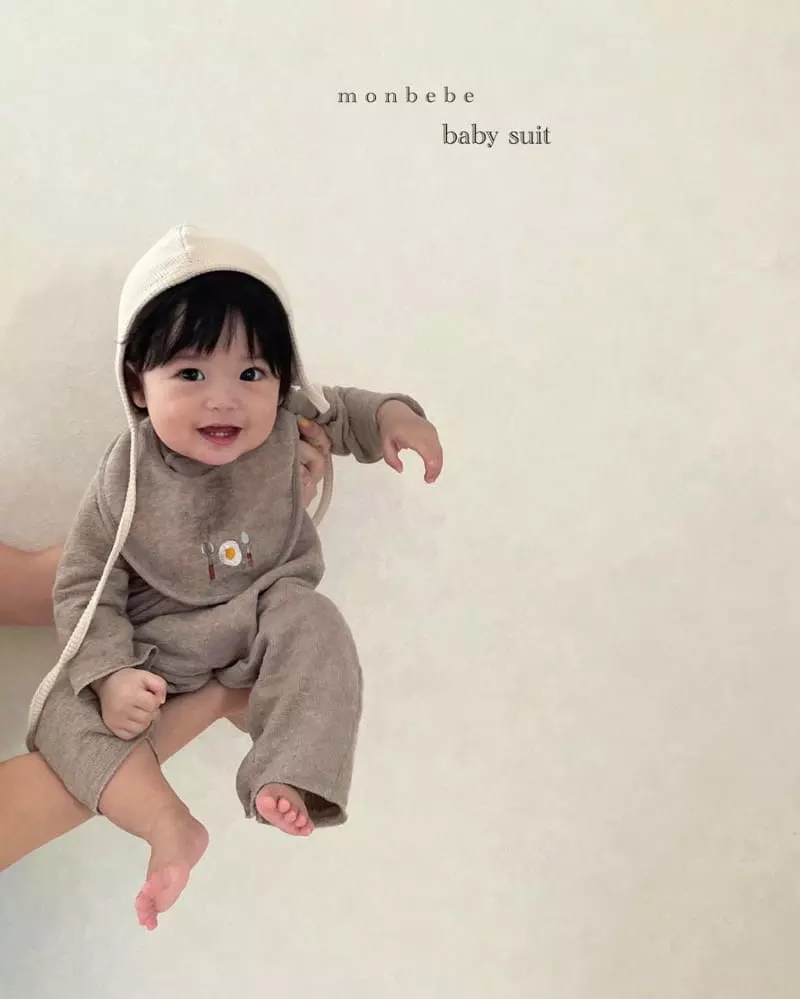 Monbebe - Korean Baby Fashion - #babywear - Gamsung Bodysuit
