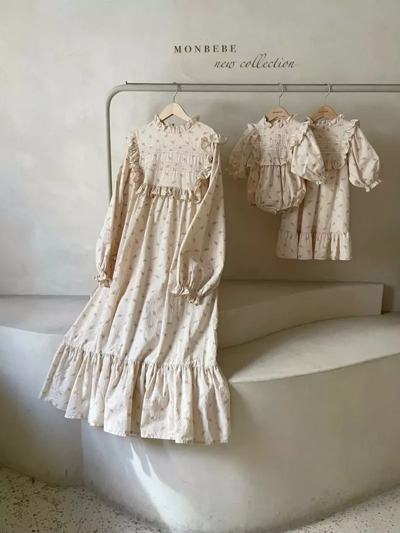 Monbebe - Korean Baby Fashion - #onlinebabyboutique - Anne One-piece Mom - 7