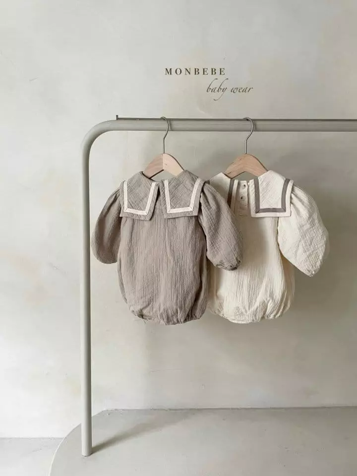 Monbebe - Korean Baby Fashion - #onlinebabyshop - Sailor Girl Bodyusit - 3