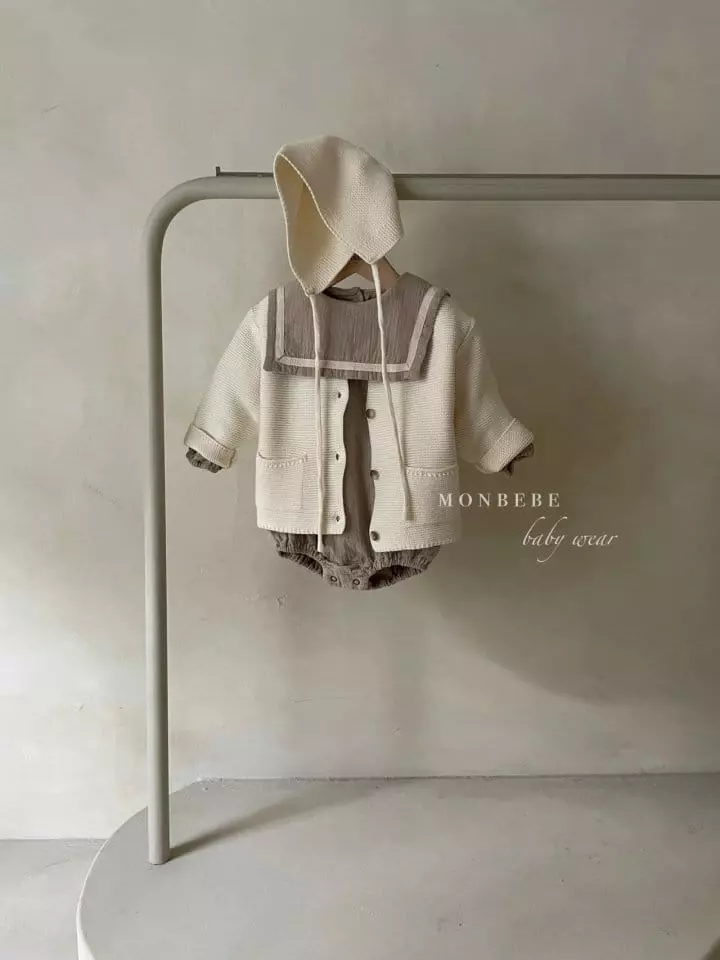 Monbebe - Korean Baby Fashion - #onlinebabyshop - Sailor Girl Bodyusit - 4