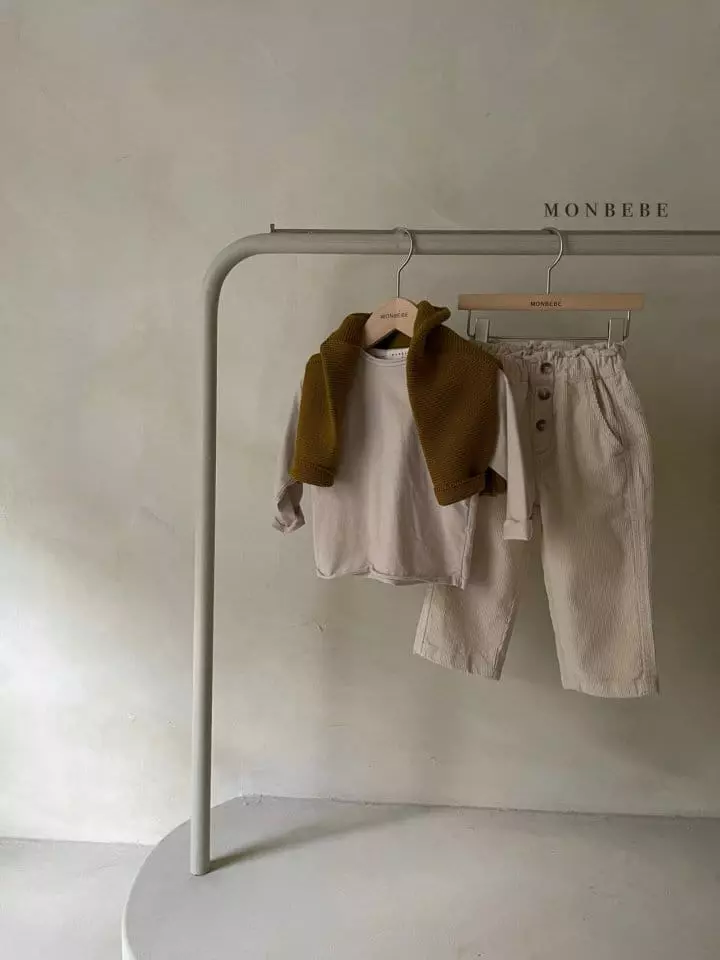 Monbebe - Korean Children Fashion - #childofig - Paul Rib Pants - 11
