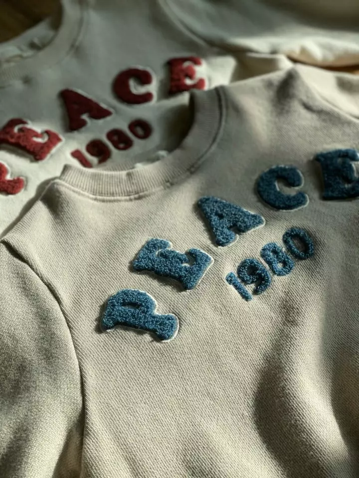 Monbebe - Korean Children Fashion - #discoveringself - Peace Sweatshirt - 3