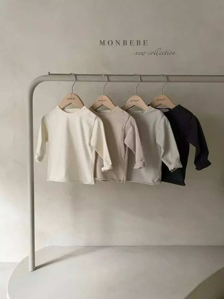 Monbebe - Korean Children Fashion - #kidsshorts - Organic Snap Tee - 2