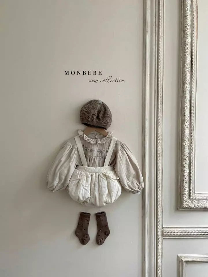 Monbebe - Korean Children Fashion - #kidsstore - Embrodiery Blouse - 9