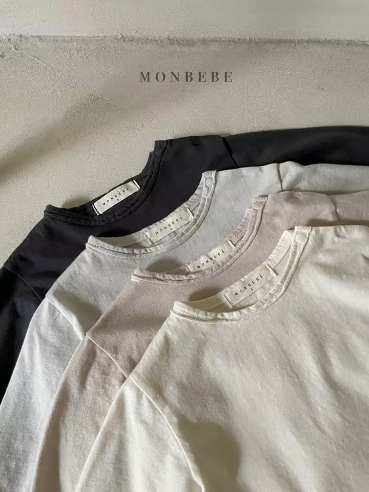 Monbebe - Korean Children Fashion - #kidsstore - Organic Snap Tee - 3