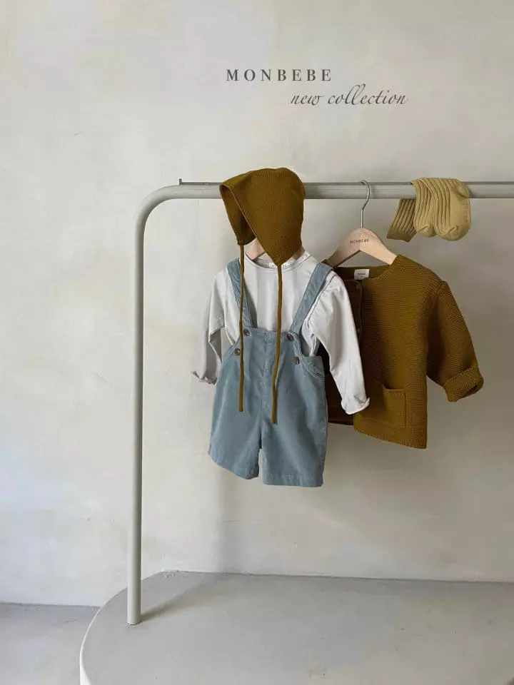 Monbebe - Korean Children Fashion - #kidzfashiontrend - Pab Dungarees Pants - 9