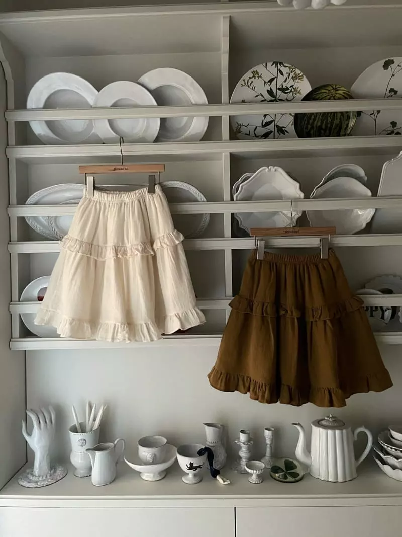 Monbebe - Korean Children Fashion - #kidzfashiontrend - Lay Cancan Skirt - 5