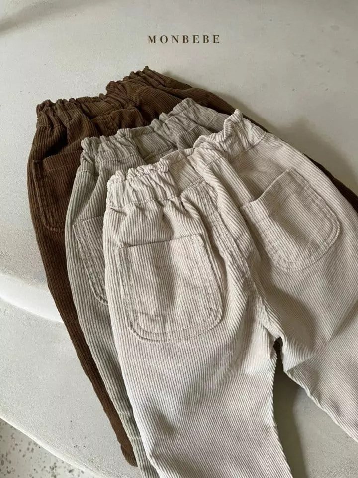 Monbebe - Korean Children Fashion - #littlefashionista - Paul Rib Pants - 7